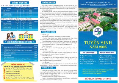THÔNG BÁO TUYỂN SINH NĂM 2025