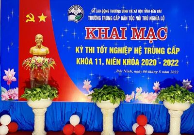 LỄ KHAI MẠC KỲ THI TỐT NGHIỆP TRUNG CẤP NĂM 2022